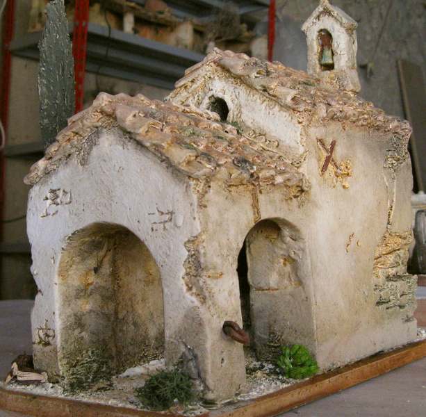 Reproduction de la chapelle Saint Sixte à Eygalière dans les Alpilles